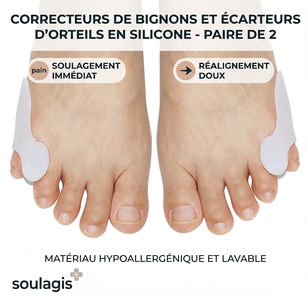 Correcteur d'Oignon de Tailleur Soulagis