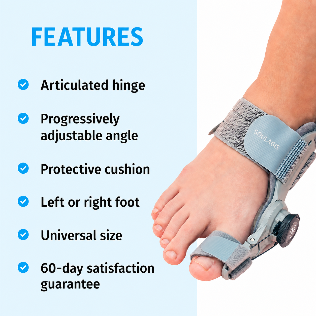 HalluxFlex by Soulagis – Hallux Valgus Corrector 2