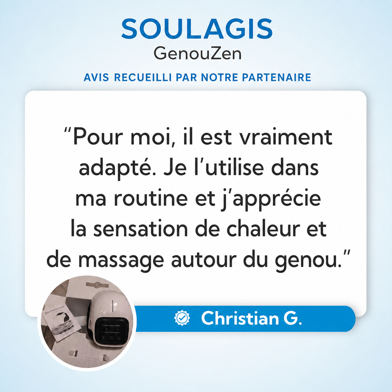 GenouZen Soulagis – visuel produit 5 en français