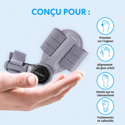 HalluxFlex Soulagis – visuel produit 3 en français