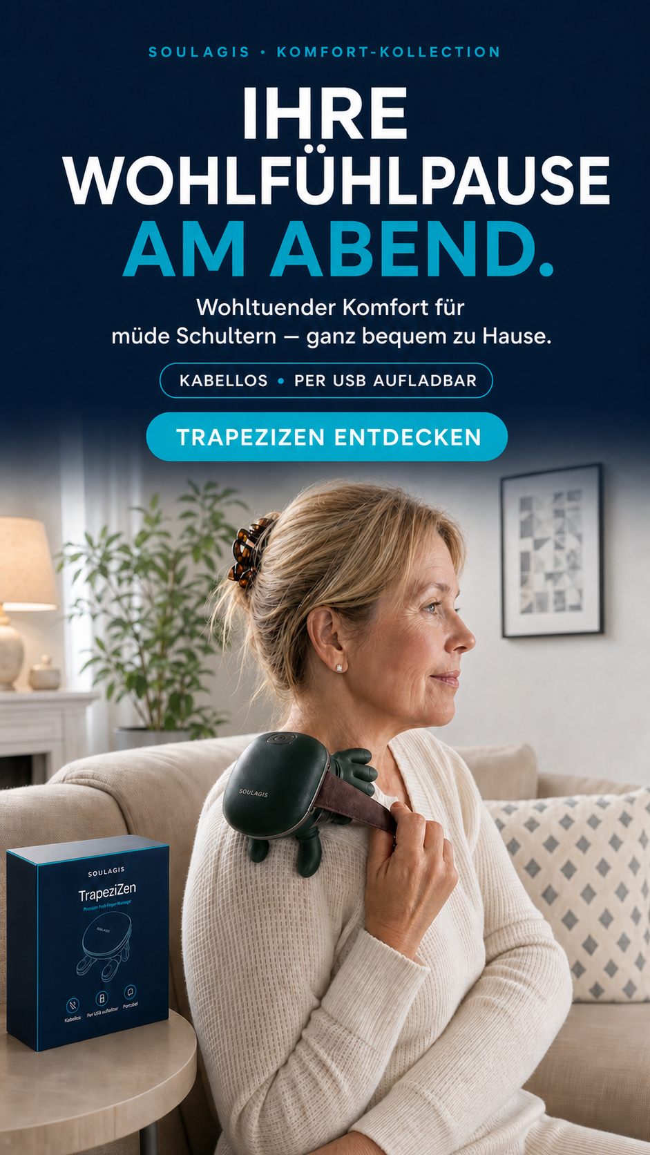 Soulagis TrapeziZen – mobiles Wohlfühlbanner