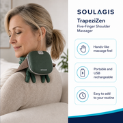 TrapeziZen by Soulagis – Portable Five-Finger Massager